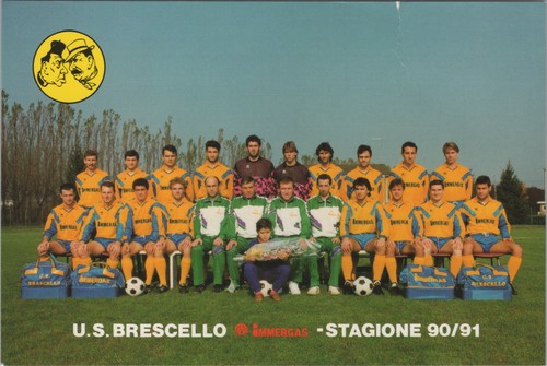 Cartolina squadra calcio s - cartolina,