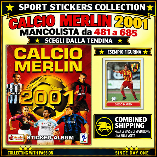 Merlin calcio 2001 - calcio, da