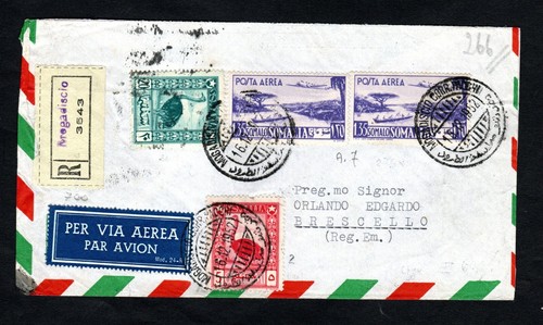 Somalia afis busta viaggiata - ,,