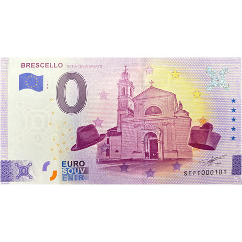 Zero euro souvenir - euro,
