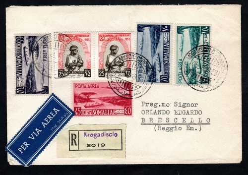 Somalia afis busta viaggiata - somalia,