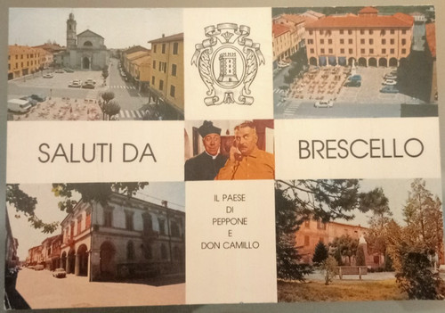 Cartolina brescello reggio - cartolina,