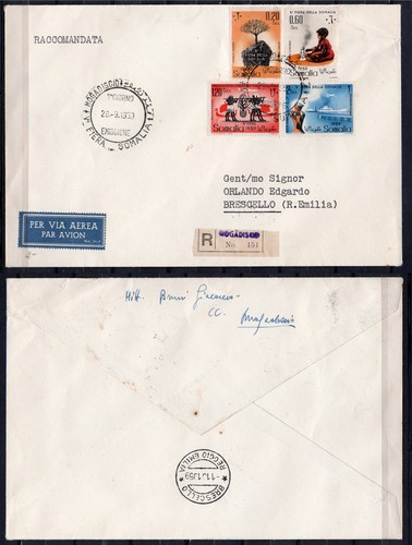 Somalia afis 1959 a - afis,, fiera