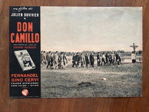 Rara fotobusta don camillo - rara,
