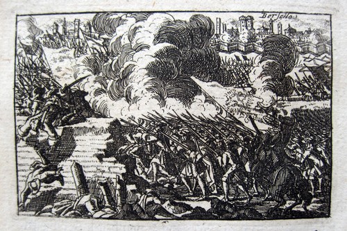 Brescello distrutta nel 1703 - brescello,