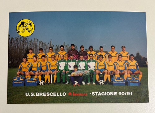 Cartolina calcio squadra s - calcio,