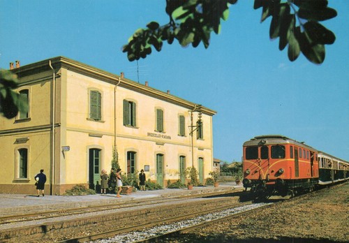 Cartolina brescello reggio - di,
