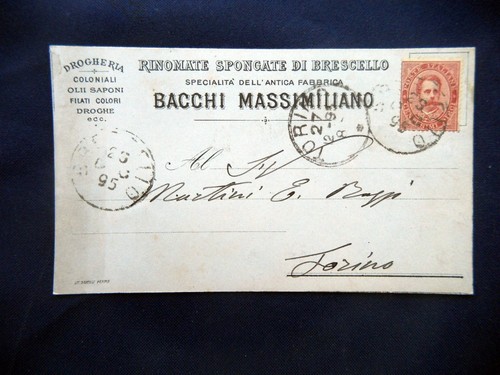 1895 cartolina pubblicità - 1895,
